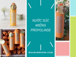 Mua nước súc miệng Propolinse giá bao nhiêu? Tác dụng, cách dùng, xem hạng sử dụng, đánh giá, mua ở đâu?