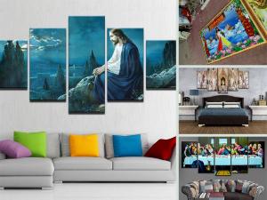 Nhà phân phối tranh gạch 3D Công giáo - Ốp tường đẹp với những bức tranh Công giáo nổi tiếng